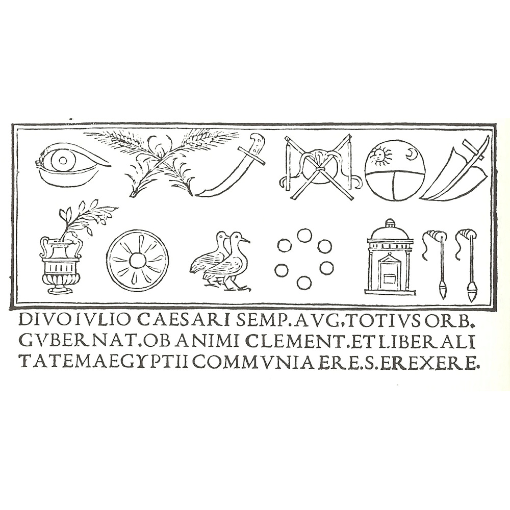Hypnerotomachia Poliphili-Columna-Manuzio-Incunabula & Ancient Books-facsimile book-Vicent García Editores-7 Hieroglyphic